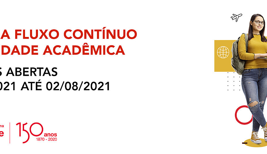 Banner do Programa de Fluxo Contínuo de Mobilidade Acadêmica