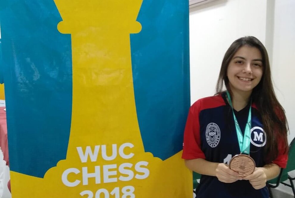 Brasileira Julia Alboredo é vice campeã de xadrez em torneio da FISU  AMERICA – Confederação Brasileira do Desporto Universitário