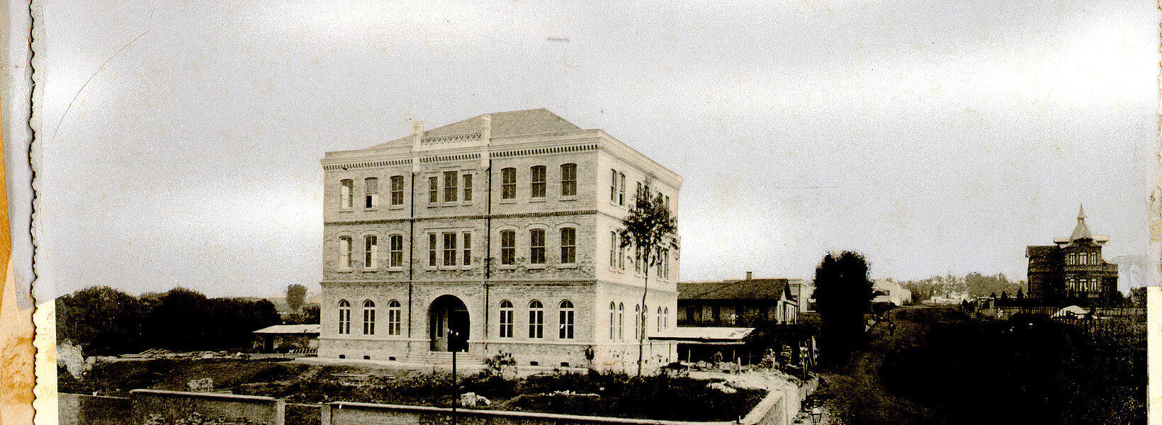 Primeiro prédio Chácara Lane - centro Histórico Mackenzie
