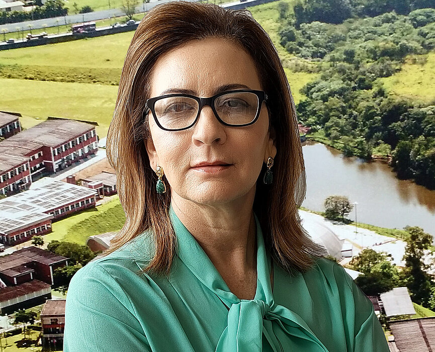 A nova diretora do CPM Tamboré, Tânia Calazans